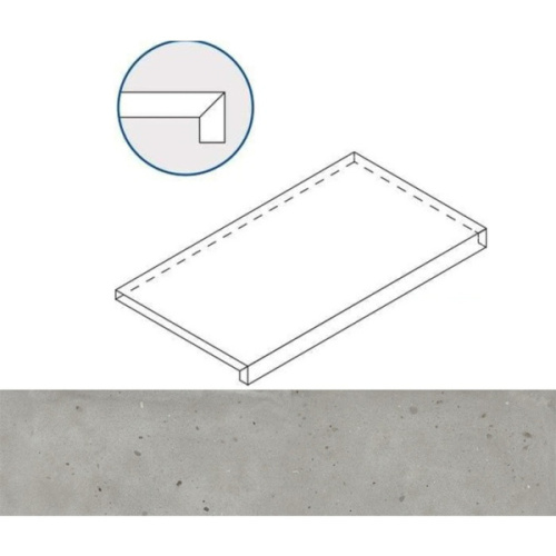 Italon Avantgarde (Авангард) 620070002829 Silver Фронтальная 33x120