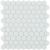 Vidrepur Nordic Hex № 910 Белый (на сетке) 30,7x31,7 - керамическая плитка и керамогранит