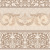 Goetan Ceramica Crema Marfil Decor Border 45x45