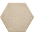 Ornamenta Hues HU11S Sand Hexagonal D 11 11x11