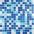 Bonaparte Мозаика стеклянная Aqua 150 (на сетке) 32.7x32.7