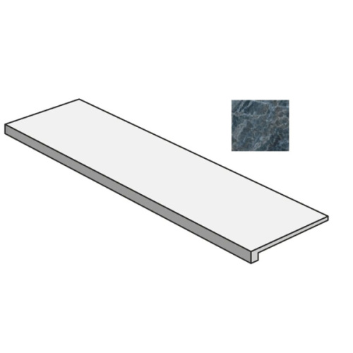 Impronta italgraniti Charm Experience CH06GT3 Blue Saint Laurent Gradone Toro Lappato 33x120