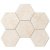Ametis Marmulla MA02 Light Beige Hexagon 25x28.5