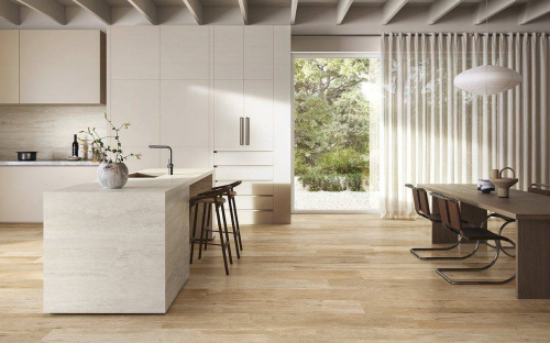 Sant Agostino Yorkwood CSAGSYBR12 Gradone Angolare Sx Brown 33x120