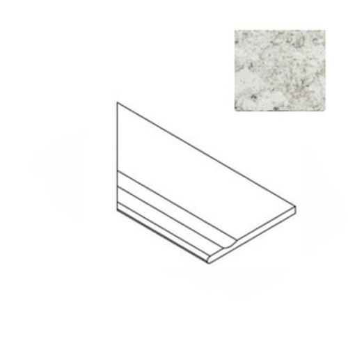 Atlas Concorde Russia Forte Dei Marmi Quark 620090001124 Brazilian White Bordo Pisc Sx 20x60