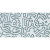 Settecento The Wall 16343 Shapes B White Decoro 23,7x47,8