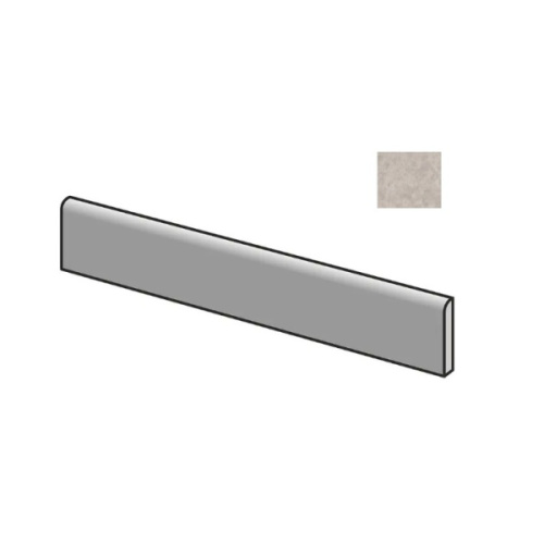 Sant Agostino Unionstone 2 CSABCEGR90 Battiscopa Cedre Grey 7,3x90