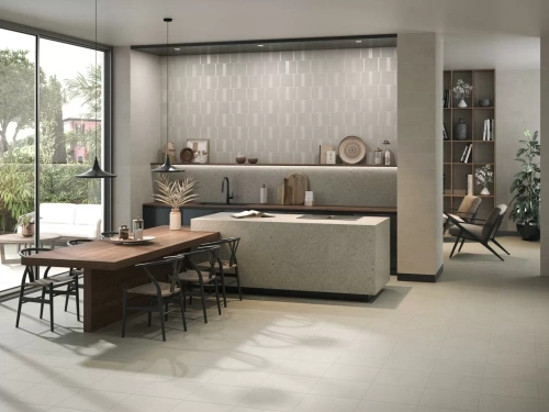 Kerama Marazzi Скарпа 7255 Серая Светлая Матовая 20x50