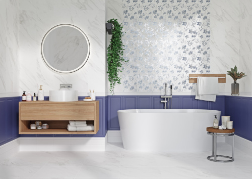 Gracia Ceramica Scarlett Синяя 03 25x60