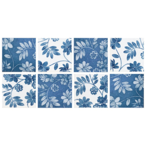 Faetano 50 mo Felci Blu 10,7x10,7