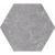 Equipe Coralstone 23578 Hexagon Grey 29.2x25.4